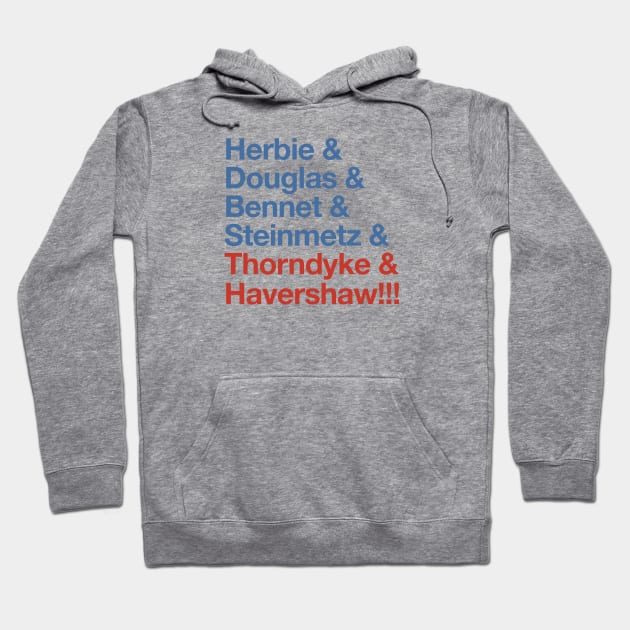 Herbie - Original “&” List (Herbie Colors) Hoodie by jepegdesign